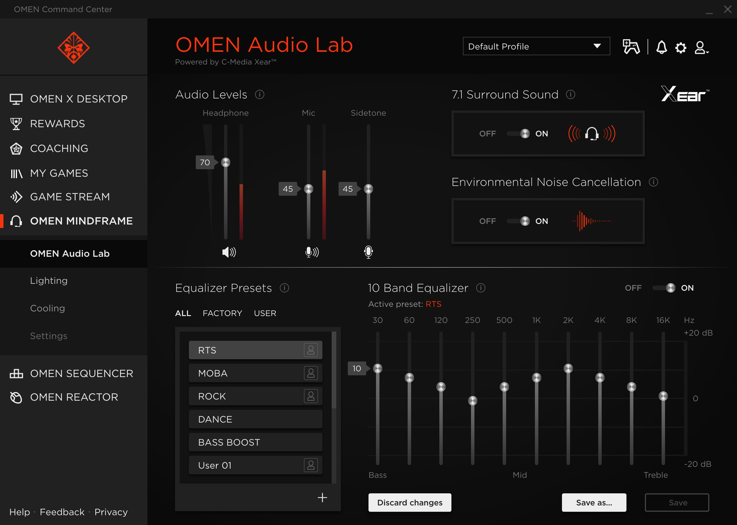 Audio lab