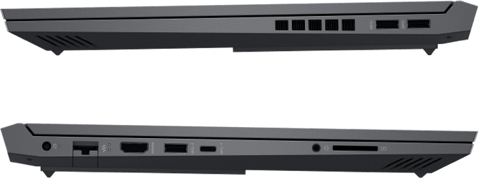 hp laptop ports