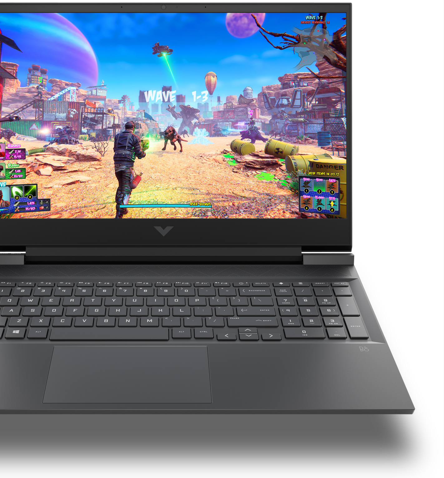 HP Victus 16-d0041ne Gaming Laptop - Intel Core i7-11th, 16GB, 1TB SSD, NVIDIA RTX 3050Ti 4GB, 16.1-Inch FHD 144Hz, Dos