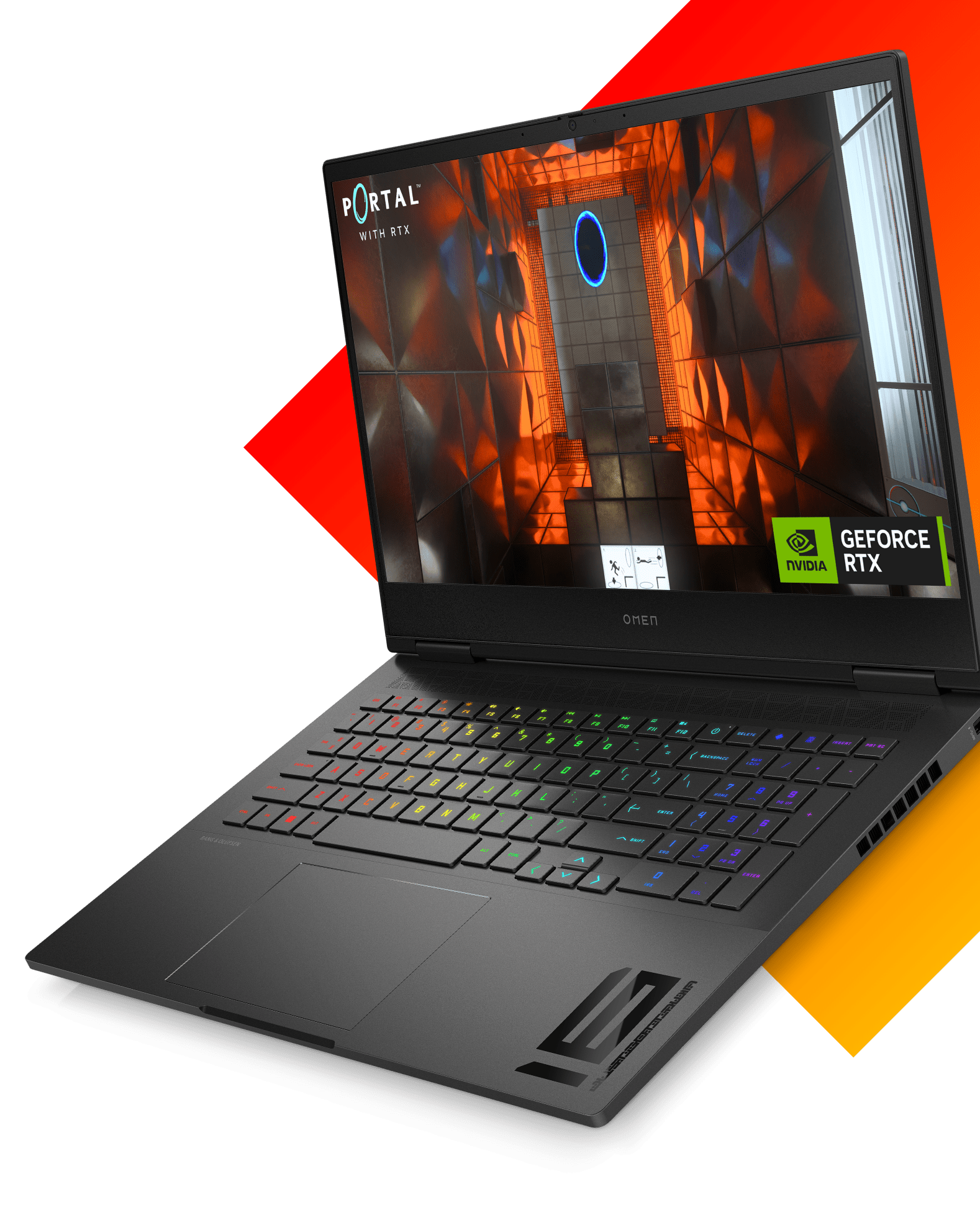 Victus 16 Laptop – Seitenansicht mit Gameplay