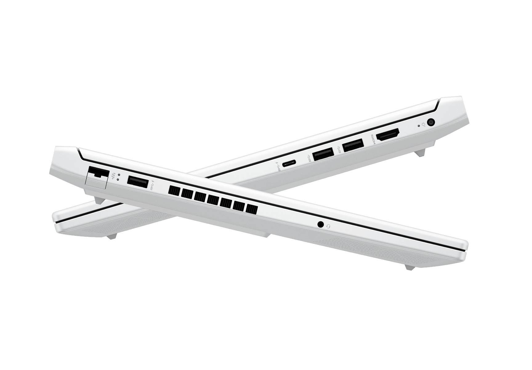 VCTUS 16 Laptop ports section