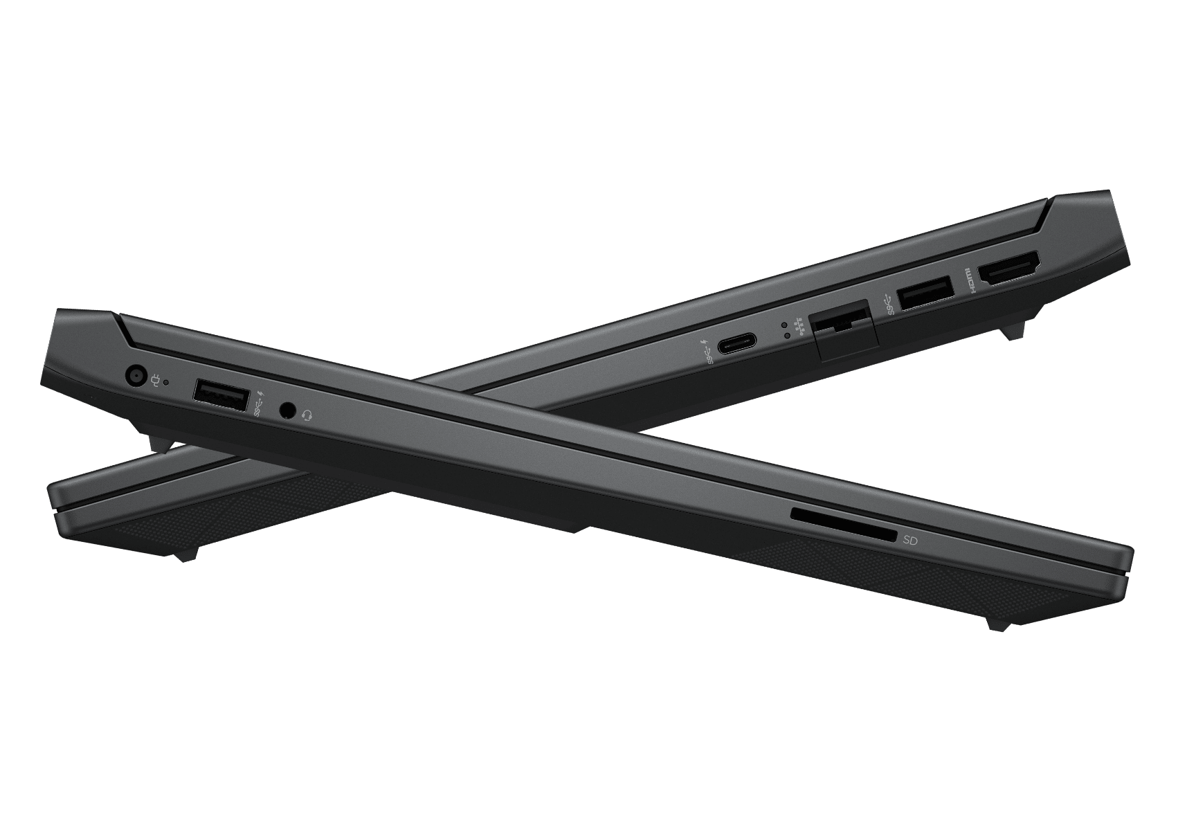 VCTUS 15-laptop, portsektion