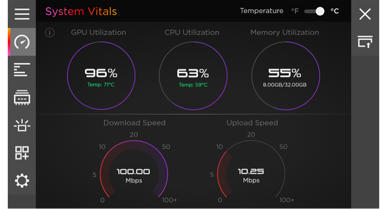 SYSTEM VITALS