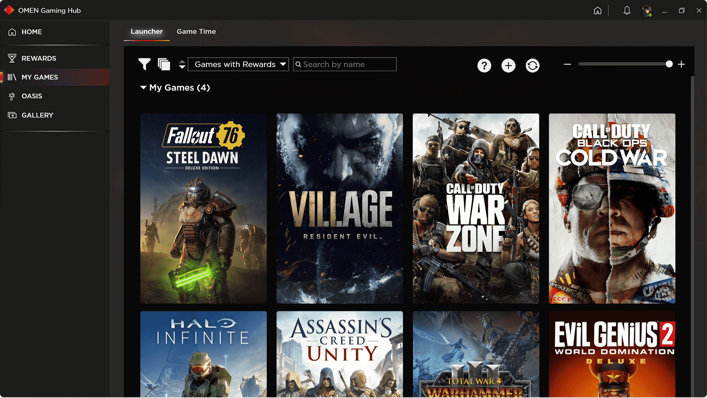game launcher game launcher